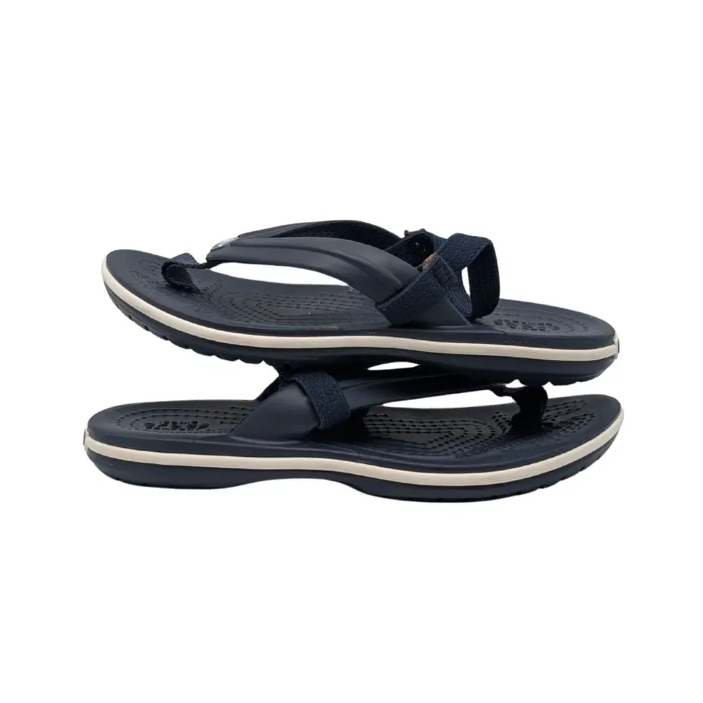 Crocs Navy Classic Flip Size Toddler 8